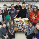 Students, community put…