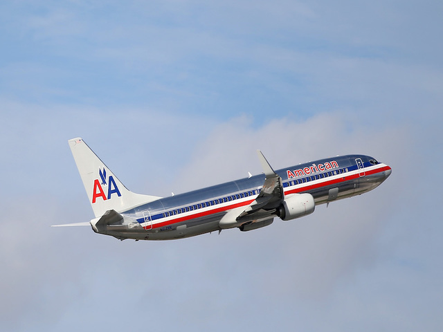 American Airlines plane lands safely despite engine flames