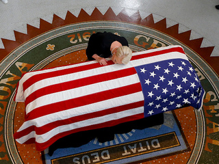 McCain lies in state at Arizona Capitol