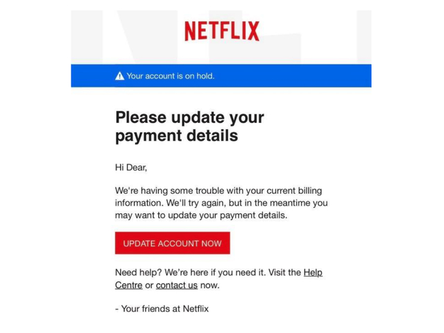 Netflix 'verification failure' email targeting millions relying on streaming amid pandemic